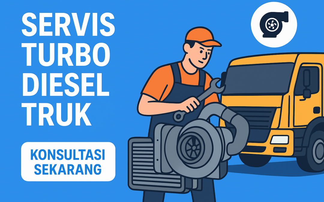 Servis Turbo Diesel Truk agar Tarikan Lebih Enteng dan Mesin Lebih Awet