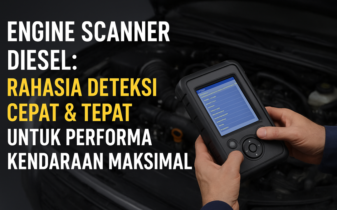 Engine Scanner Diesel: Rahasia Deteksi Cepat & Tepat untuk Performa Kendaraan Maksimal